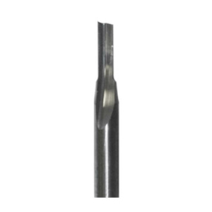 Code 120 / 133: End mills with straight cutting edge and polished flute (coated)